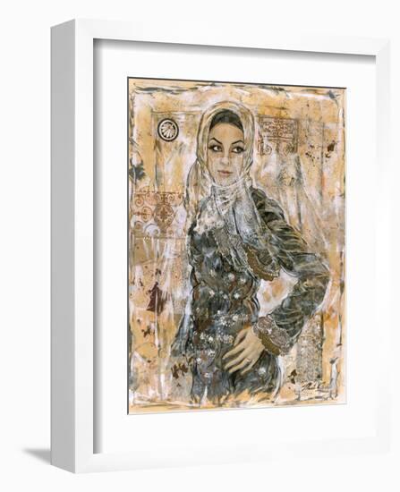 Dubai Beauty No. 2-Marta Wiley-Framed Art Print