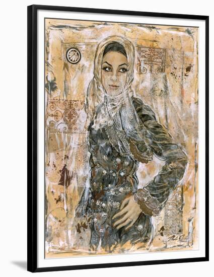 Dubai Beauty No. 2-Marta Wiley-Framed Premium Giclee Print