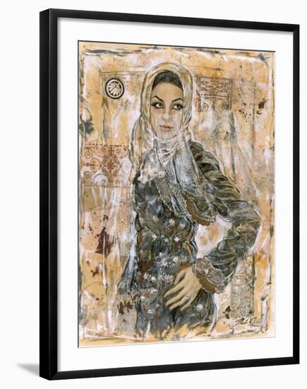 Dubai Beauty No. 2-Marta Wiley-Framed Art Print