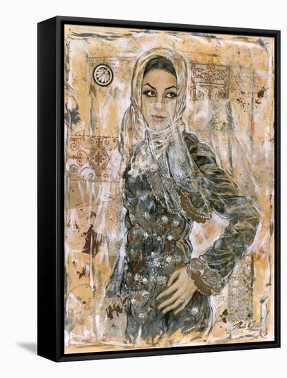 Dubai Beauty No. 2-Marta Wiley-Framed Stretched Canvas