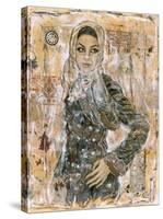 Dubai Beauty No. 2-Marta Wiley-Stretched Canvas
