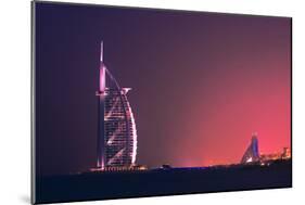 Dubai Burj Al Arab-Charles Bowman-Mounted Photographic Print