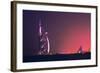 Dubai Burj Al Arab-Charles Bowman-Framed Photographic Print