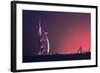 Dubai Burj Al Arab-Charles Bowman-Framed Photographic Print