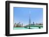 Dubai Burj Khalifa, Dubai City, United Arab Emirates, Middle East-Neale Clark-Framed Photographic Print