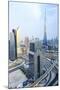 Dubai Cityscape, Dubai, United Arab Emirates, Middle East-Amanda Hall-Mounted Photographic Print