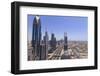 Dubai Cityscape on Sheikh Zayed Road-Fraser Hall-Framed Photographic Print