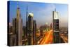 Dubai Cityscape-Fraser Hall-Stretched Canvas