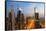 Dubai Cityscape-Fraser Hall-Framed Stretched Canvas