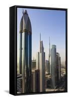 Dubai Cityscape-Fraser Hall-Framed Stretched Canvas