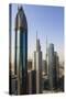 Dubai Cityscape-Fraser Hall-Stretched Canvas