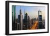 Dubai Cityscape-Fraser Hall-Framed Photographic Print