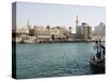 Dubai Creek, Dubai, United Arab Emirates, Middle East-Amanda Hall-Stretched Canvas