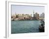 Dubai Creek, Dubai, United Arab Emirates, Middle East-Amanda Hall-Framed Photographic Print