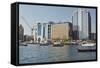 Dubai Creek, Dubai, United Arab Emirates, Middle East-Matt-Framed Stretched Canvas