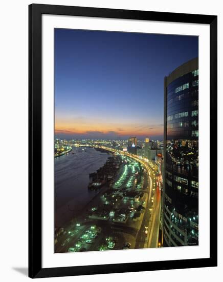 Dubai Creek, Dubai, United Arab Emirates-Walter Bibikow-Framed Photographic Print