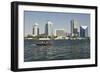 Dubai Creek Tower, Dubai Creek, Dubai, United Arab Emirates, Middle East-Matt-Framed Photographic Print