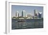 Dubai Creek Tower, Dubai Creek, Dubai, United Arab Emirates, Middle East-Matt-Framed Photographic Print