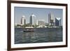 Dubai Creek Tower, Dubai Creek, Dubai, United Arab Emirates, Middle East-Matt-Framed Photographic Print