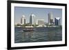 Dubai Creek Tower, Dubai Creek, Dubai, United Arab Emirates, Middle East-Matt-Framed Photographic Print