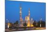 Dubai Jumeirah Mosque at Night, Dubai, United Arab Emirates, Middle East-Neale Clark-Mounted Photographic Print