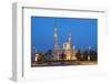 Dubai Jumeirah Mosque at Night, Dubai, United Arab Emirates, Middle East-Neale Clark-Framed Photographic Print