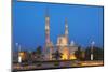 Dubai Jumeirah Mosque at Night, Dubai, United Arab Emirates, Middle East-Neale Clark-Mounted Photographic Print