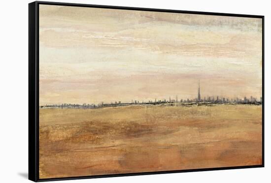 Dubai Landscape I-Tim OToole-Framed Stretched Canvas