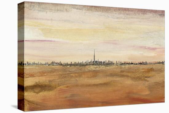 Dubai Landscape II-Tim OToole-Stretched Canvas