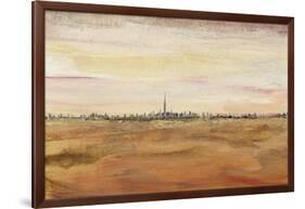 Dubai Landscape II-Tim OToole-Framed Art Print