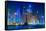 Dubai Marina Cityscape, Uae-bloodua-Framed Stretched Canvas