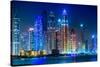Dubai Marina Cityscape, Uae-bloodua-Stretched Canvas