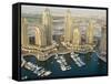 Dubai Marina, Dubai, United Arab Emirates, Middle East-Nico Tondini-Framed Stretched Canvas