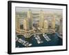 Dubai Marina, Dubai, United Arab Emirates, Middle East-Nico Tondini-Framed Photographic Print