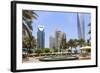 Dubai Marina, Dubai, United Arab Emirates, Middle East-Amanda Hall-Framed Photographic Print