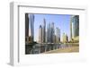 Dubai Marina, Dubai, United Arab Emirates, Middle East-Amanda Hall-Framed Photographic Print