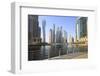 Dubai Marina, Dubai, United Arab Emirates, Middle East-Amanda Hall-Framed Photographic Print