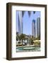 Dubai Marina, Dubai, United Arab Emirates, Middle East-Amanda Hall-Framed Photographic Print