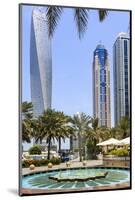 Dubai Marina, Dubai, United Arab Emirates, Middle East-Amanda Hall-Mounted Photographic Print