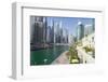 Dubai Marina, Dubai, United Arab Emirates, Middle East-Fraser Hall-Framed Photographic Print