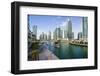 Dubai Marina, Dubai, United Arab Emirates, Middle East-Fraser Hall-Framed Photographic Print