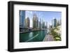 Dubai Marina, Dubai, United Arab Emirates, Middle East-Fraser Hall-Framed Photographic Print