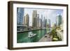 Dubai Marina, Dubai, United Arab Emirates, Middle East-Fraser Hall-Framed Photographic Print