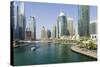 Dubai Marina, Dubai, United Arab Emirates. Middle East-Fraser Hall-Stretched Canvas