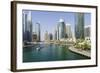 Dubai Marina, Dubai, United Arab Emirates. Middle East-Fraser Hall-Framed Photographic Print