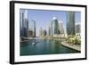 Dubai Marina, Dubai, United Arab Emirates. Middle East-Fraser Hall-Framed Photographic Print