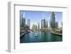 Dubai Marina, Dubai, United Arab Emirates, Middle East-Fraser Hall-Framed Photographic Print