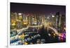 Dubai Marina, Dubai, United Arab Emirates, Middle East-Fraser Hall-Framed Photographic Print