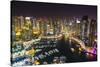 Dubai Marina, Dubai, United Arab Emirates, Middle East-Fraser Hall-Stretched Canvas