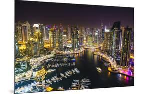 Dubai Marina, Dubai, United Arab Emirates, Middle East-Fraser Hall-Mounted Photographic Print